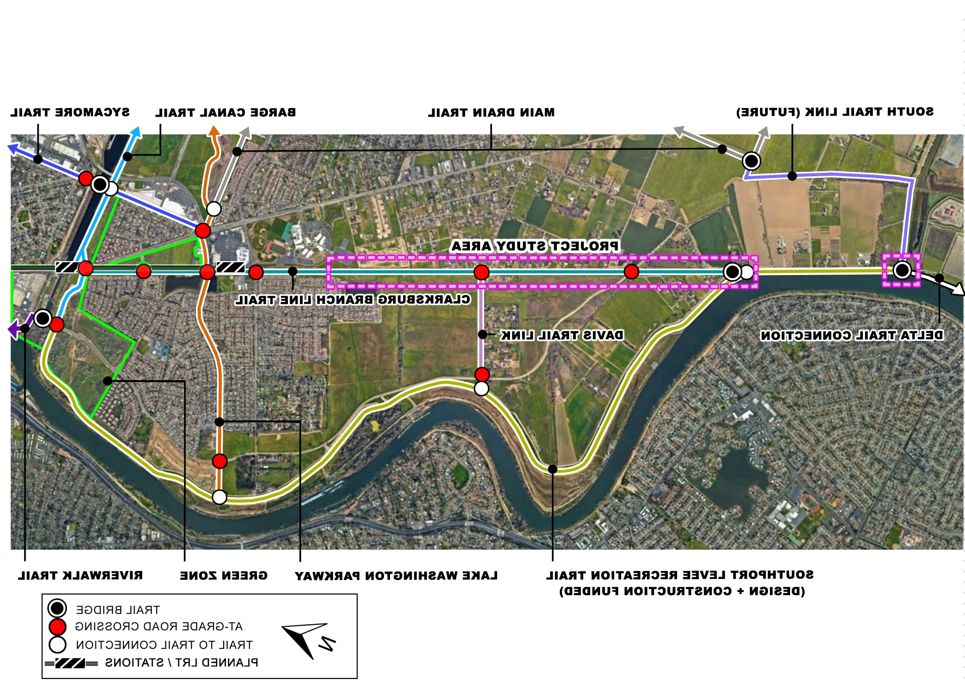 Clarksburg Branch Line Trail - RCHS to South City Limits